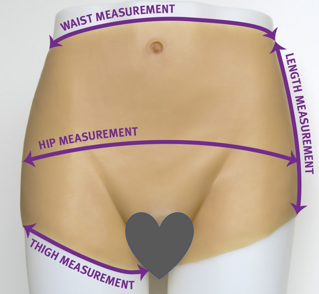 Gold Seal NAKED Vagina Hose mit Vagina und Urin Kanal