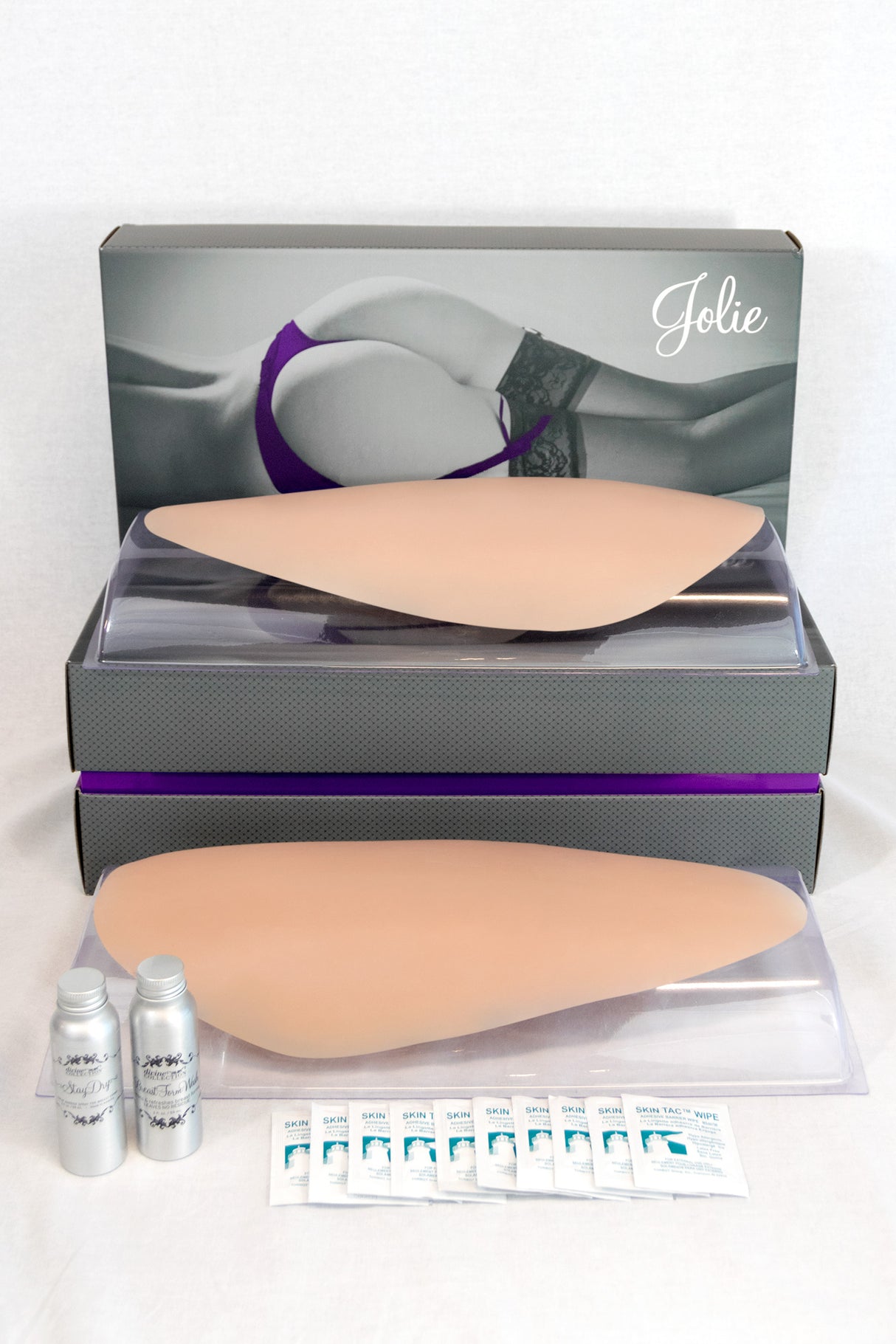 DIVINE COLLECTION JOLIE - selbsthaftende Hüft und Schenkel Silikonpads